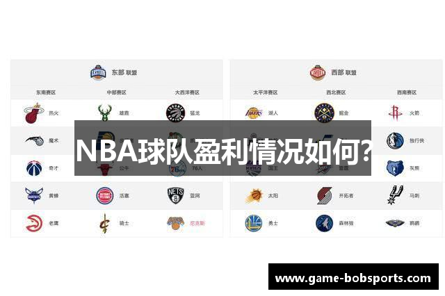 NBA球队盈利情况如何？